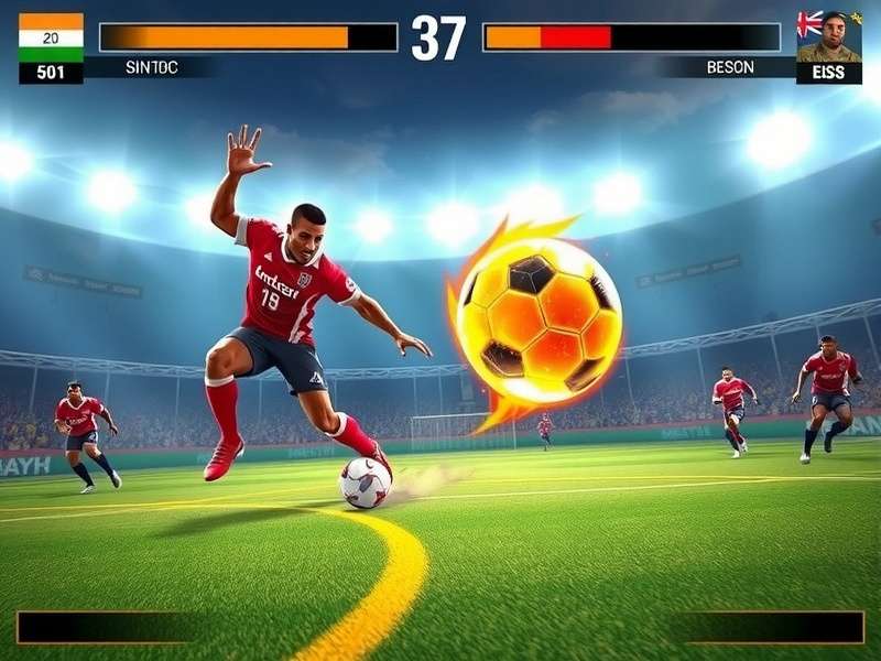 Handball Combat Blitz character selection screen